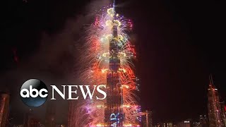 New Year’s celebrations from around the world [upl. by Ayrotal]