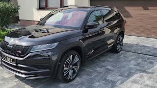 SKODA KODIAQ VRS BITURBO 240PS BLACK LIFT NOWA KIER MAX OPCJA [upl. by Joslyn]