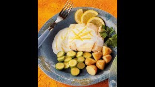 Low Fat Diet Hoki with Light Lemon Sauce Recipe [upl. by Chick]