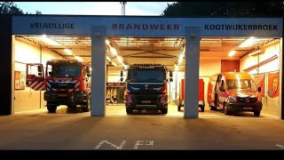 Opkomst amp Uitruk brandweer Kootwijkerbroek [upl. by Jacobine36]