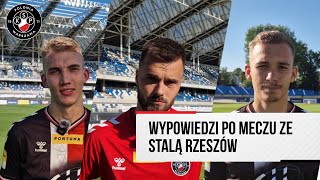 WYPOWIEDZI Stal Rzeszów  Polonia Warszawa 12 [upl. by Leviram]