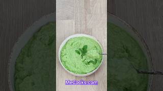 Green pea puree with cream lemon juice and mint Simple vegetable side dish greenpea recipe [upl. by Gorey]