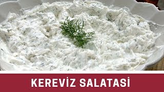 KEREVİZ SALATASI NASIL YAPILIR MEZE TARİFLERİ [upl. by Sherwood155]