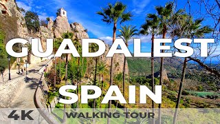 4K Guadalest Alicante 🇪🇸 Spain  Walking Tour [upl. by Refinej991]