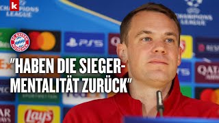 Neuer stärkt Kompany quotHaben die SiegerMentalität zurückquot  FC Bayern München [upl. by Dloraj]