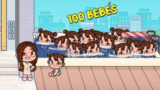 👶 ¡100 Bebés Iguales a Mi Hermanita Bebé  Avatar World  Luna Games 😱 [upl. by Adena294]