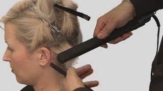 How To Get Great Results Straightening Short Hair [upl. by Conte990]