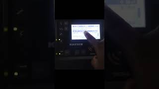 Pressure setting changed video kaeser sc2 controller [upl. by Rimidalb]