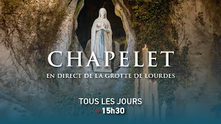 Le Chapelet depuis la Grotte de Lourdes  22092024 [upl. by Lock]