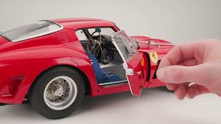 Ferrari 250 GTO  18 scale model kit [upl. by Larochelle]