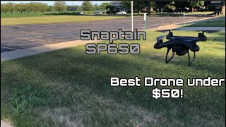 Best Camera Drone Under 50  Snaptain SP650 1080p Drone [upl. by Gnaht]