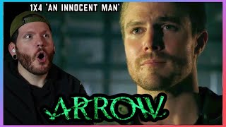 Im ADDICTED to this show  First time watching ARROW 1x4 An Innocent Man REACTION [upl. by Ermina]