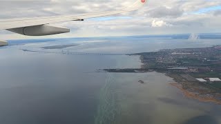 Landing in Copenhagen Airport  Air China Airbus A350900 [upl. by Salohci390]