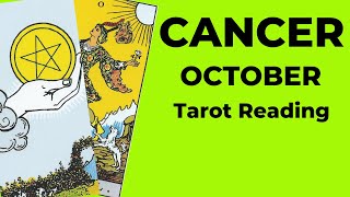 Cancer A Spectacular Month In Unexpected And Unusual Ways 💛 October 2024 Monthly Tarot [upl. by Zoe841]