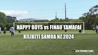 HAPPY BOYS vs FINAU TAMAFAI  KILIKITI SAMOA NZ 2024 [upl. by Gereron988]