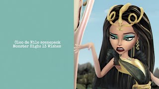 Cleo De Nile scenepack part 2 Monster High 13 Wishes 1080p [upl. by Jacky]