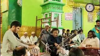 Ustad Shahidji Parvez Sitar and Soham Gorane TablaUstad Abdul Karim Khas Miraj Darga Mahostav Seva [upl. by Burtie]