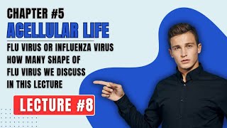 class 11th chapter 5 today topic flu virus or influenza virus 🦠 lacture 8 how many shape of fluvirus [upl. by Drapehs]