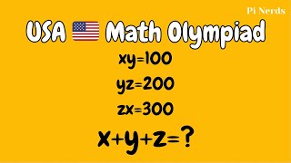 USA  Math Olympiad  Universities Entrance Exam Question  Mathematics  Maths  Pi Nerds [upl. by Aivin]