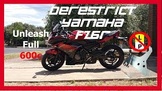 How to derestrict Yamaha FZ6R [upl. by Piderit]