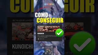 Como CONSEGUIR el DARKOPS quotKUNOICHIquot en BLACK OPS 6 blackops6 callofduty [upl. by Rizas]