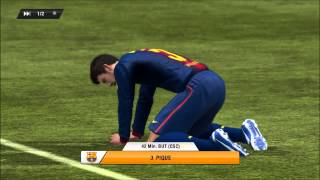 FIFA 13 2vs2 Club LNP  QPR vs Barça avec le grand iDrazia [upl. by Nairrod]