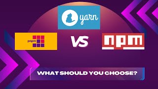 YARN vs NPM vs PNPM  full comparison [upl. by Certie]