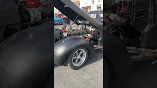 Rare 702 cubic inch GMC V12 in a Studebaker at the Harrisonville MO cruise night [upl. by Annahsar]