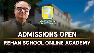 Admissions are Open Rehan School Online Academy  Join Rehan School Online Academy  English [upl. by Beesley197]