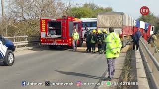 Grave accidente en el puente Andino [upl. by Adniralc]