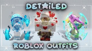 how to make DETAILED ROBLOX OUTFITS  2024 🎀✨ [upl. by Kampmann]