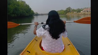 Kayaking🚣‍♂️ Under Mangroves 🍀 Saligrama Udupi Karnataka  Kayaking Experience  Kayaking Near Me [upl. by Bauske589]