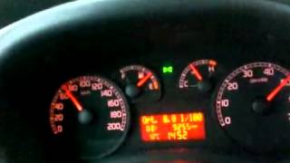 Fiat Doblo 13 MJ acceleration [upl. by Aneral]