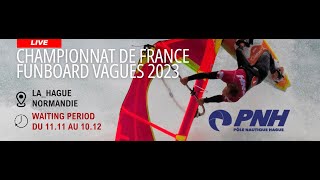 Live Championnat de France Funboard Vagues 2023  Jour 1 [upl. by Latsyrc971]