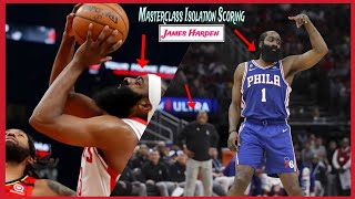 Masterclass James Hardens Elite Isolation Scoring and Playmaking Skills Basketball Highlights [upl. by Fotinas]