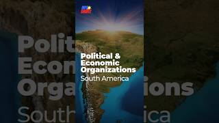 Political and economic organizations of south America shorts shortsvideo southamerica [upl. by Ariada]