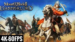 MOUNT AND BLADE 2 BANNERLORD PS5  GAMEPLAY NO COMMENTARY  4K 60FPS [upl. by Calen]