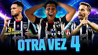 EL PEOR REACCIONANDO DE RAYADOS 40 ATLAS  3 ASISTENCIAS DE OCAMPOS Y DOBLETE DE CANALES  J15 [upl. by Royal]