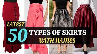 50 Types of Skirts With Name  Types of Western Skirts  Blossom Trends [upl. by Genvieve454]