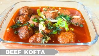 beef KoftaMeat balls Koftay  Kofta curry recipe  Kofta Banane Ka Tarika  کوفتہ بنانے کا طریقہ [upl. by Yht]