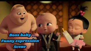 Baby Boss funny expression sceneBaby Boss cartoon scene cute 🥰 cartoon baby character [upl. by Aroz487]