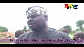 Hon Orya Atera Katsina Ala LG Chairman received his certificate of return [upl. by Anetta]