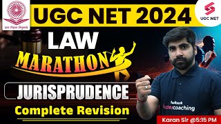 UGC NET 2024 Law Marathon  Jurisprudence Complete Revision  UGC NET Law Revision  Karan Sir [upl. by Candyce]