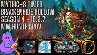 M8 Brackenhide Hollow Timed Breakdown 502K DPS  MM Hunter POV  Season 4  1027 [upl. by Eidoow134]