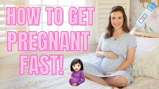 HOW TO GET PREGNANT FAST  TTC TIPS OVULATION TIMING PREGNANCY [upl. by Kresic12]