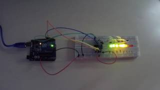 One 74hc595n Shift Register Tutorial [upl. by Shepley]