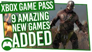 Xbox Game Pass Update 9 Amazing New Games Added [upl. by Jarnagin]