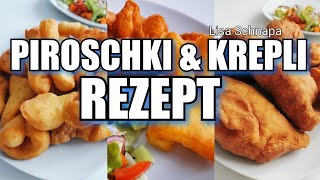 PIROSCHKI UND KREPLI  REZEPT  ICH KOCHE MIT EUCH  RUSSISCHE KÜCHE [upl. by Ahsenrad]