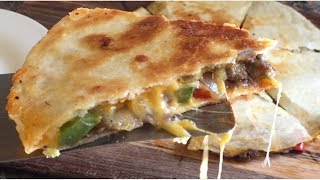 Philly Steak N Cheese Quesadillas [upl. by Selhorst]