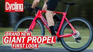 BRAND NEW 2023 Giant Propel First Look  Is It Still A True Race Bike [upl. by Anesusa831]